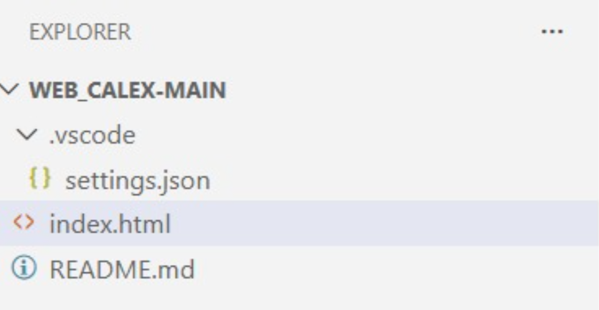 Carpeta del proyecto