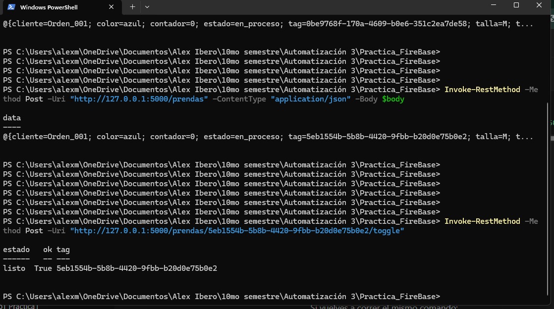 Verificación de la API en el navegador